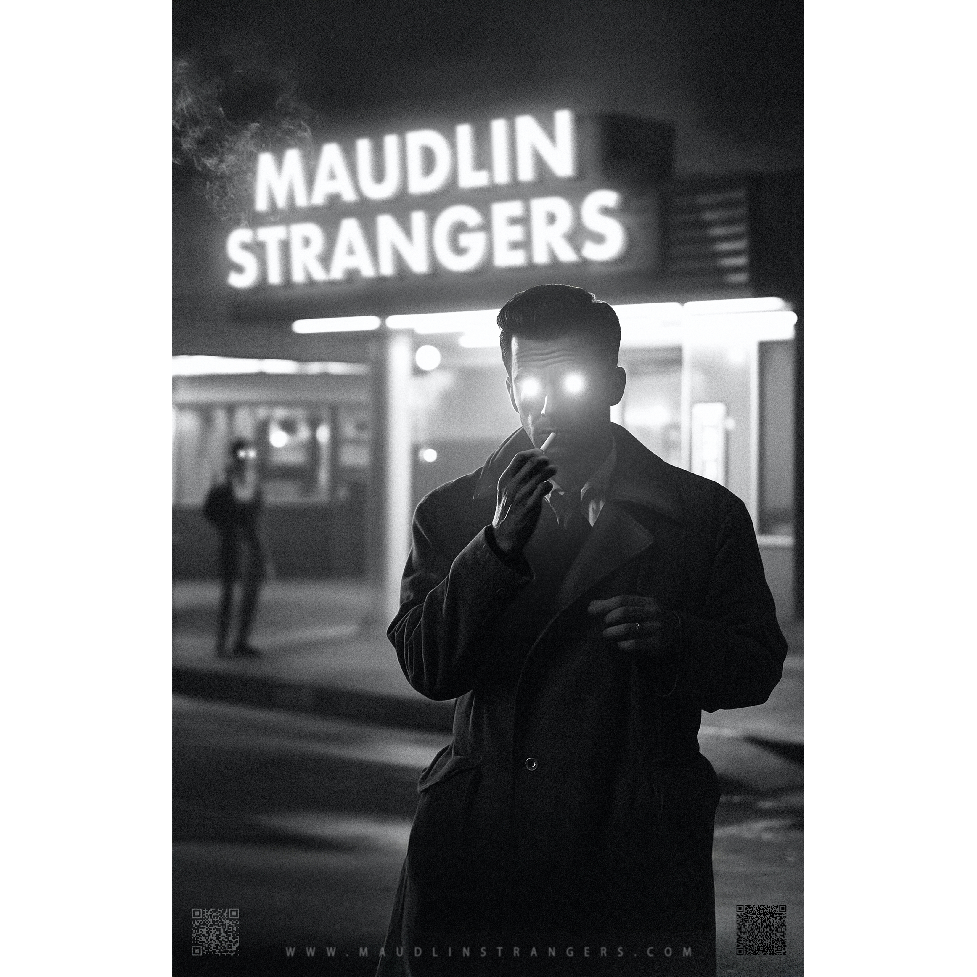 "Smoking Strangers" Poster